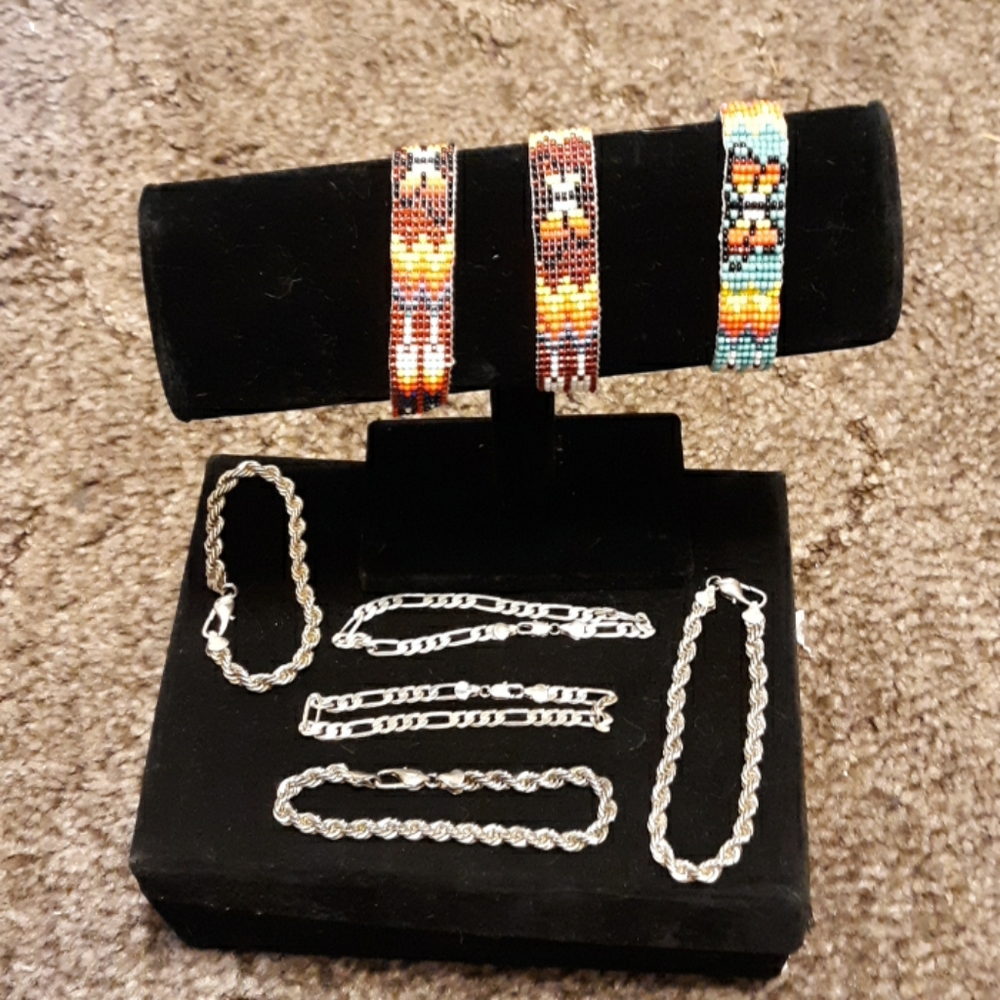Assorted bracelets